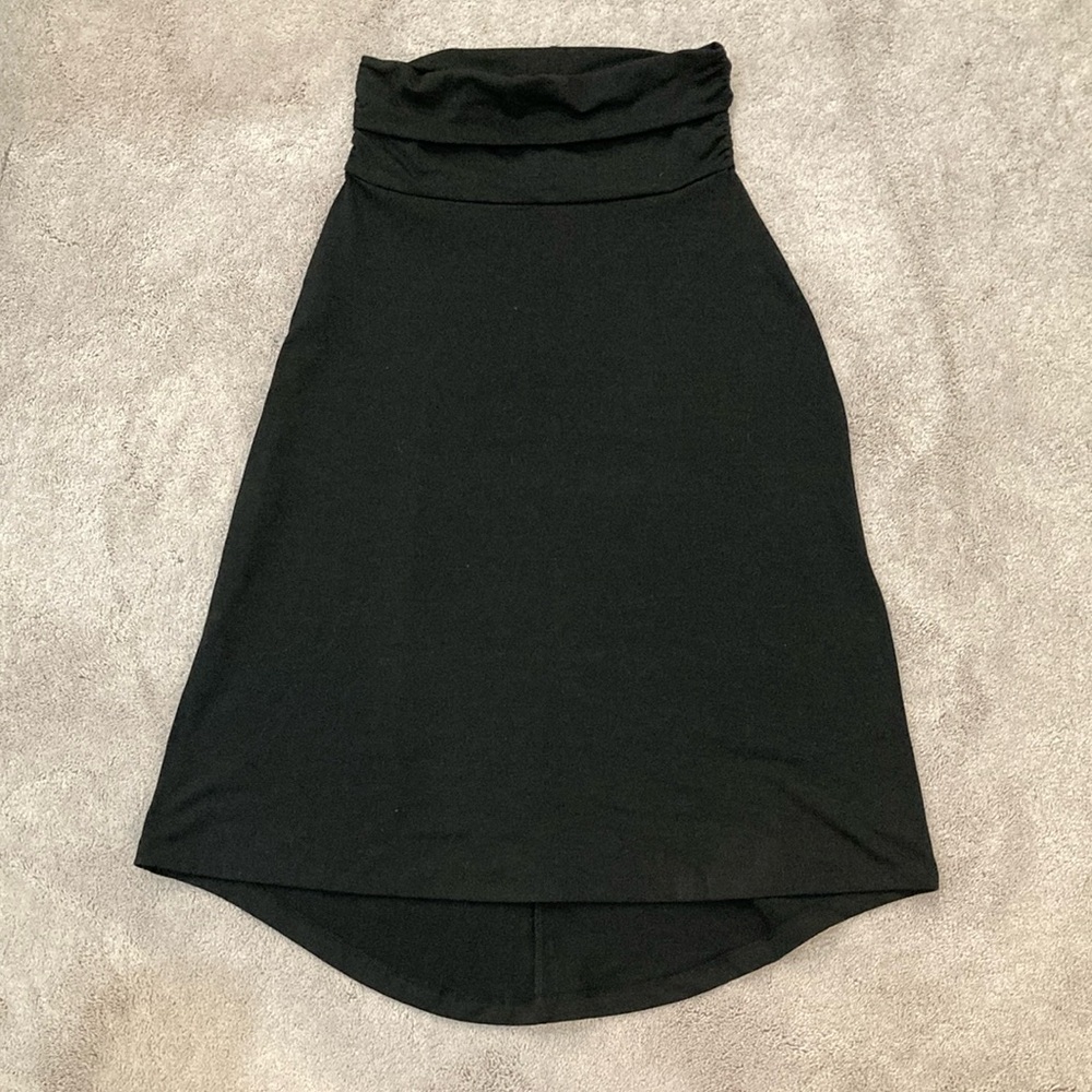 Eddie Bauer Black High-Low Women's Skirt